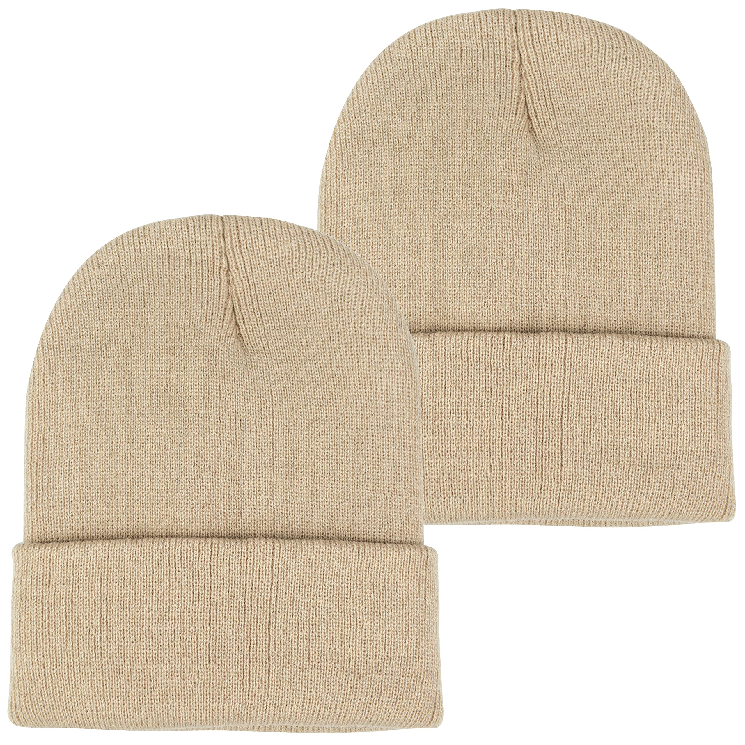 EINSKEY Knit Toques Beanie Hat for Men & Women, 2 Pack